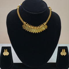 Coin Detail Necklace Set-DD10014