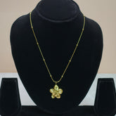 Floral Charm Pendant Necklace-DD10034