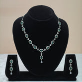 Aqua Drop Royale Necklace Set-DD10048