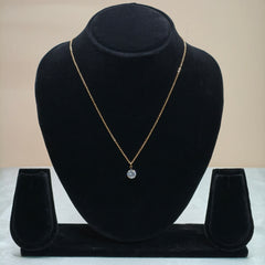 DD10053-Necklace Alloy Rose Gold