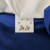 DD10060-RG-Earring Alloy Rose Gold