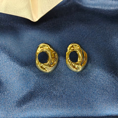 DD10076-Earring Alloy Gold