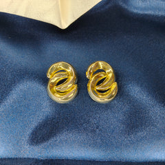 DD10081-Earring Alloy Gold