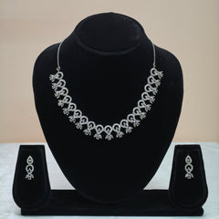 Crystal Loop Elegance Necklace Set-DD10009