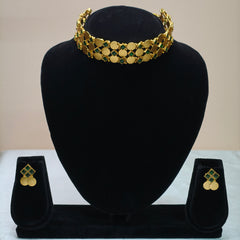 Heritage Coin Weave Choker Set – Green-DD10012-G