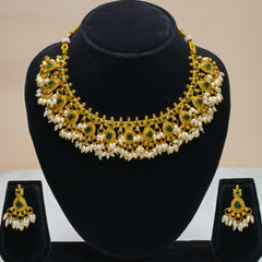 Stone Accent Necklace Set-DD10027