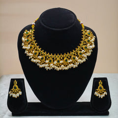 Stone Accent Necklace Set-DD10027
