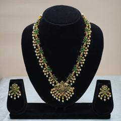 Pearl Detail Necklace Set-DD10028