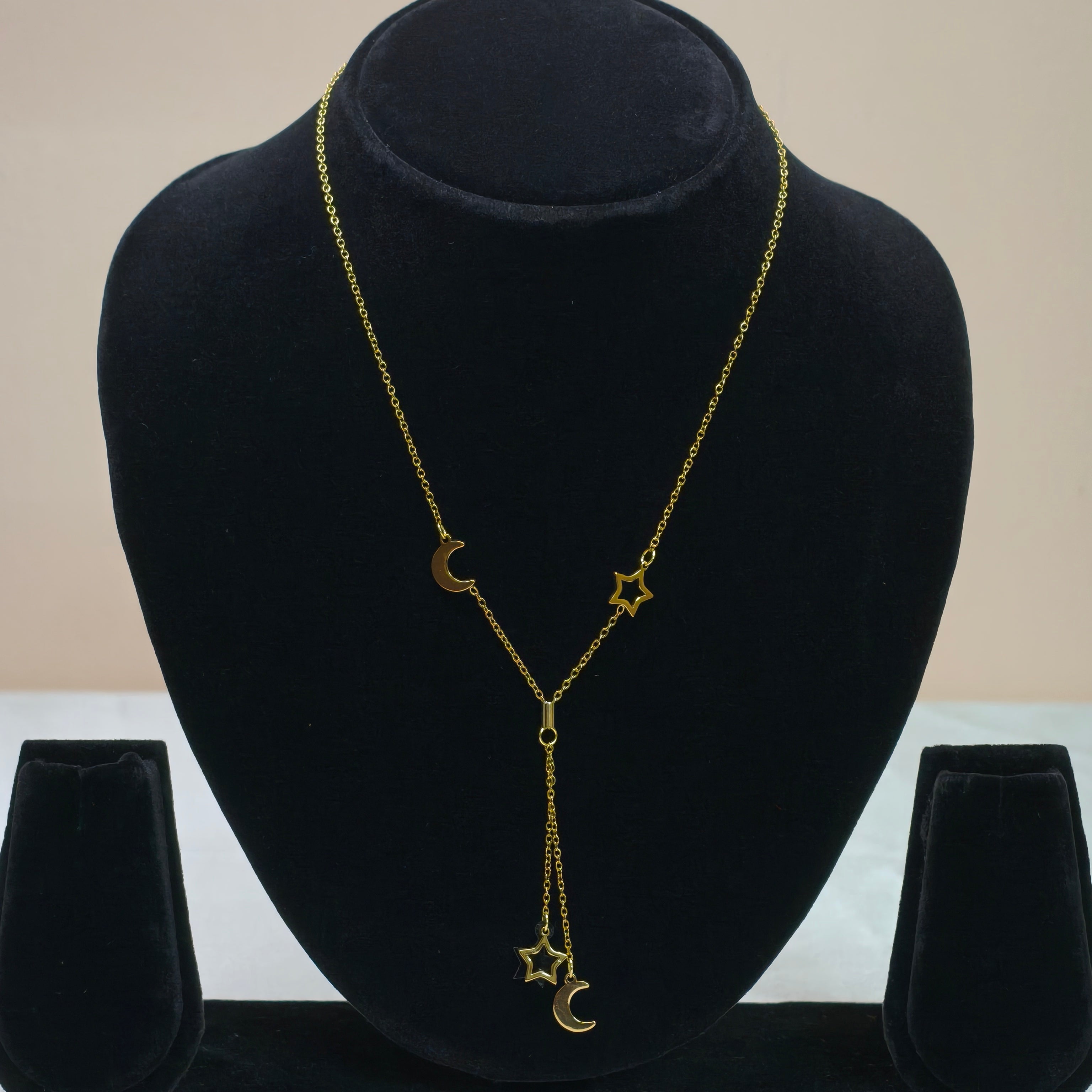 Celestial Charm Y-Chain Necklace-DD10031