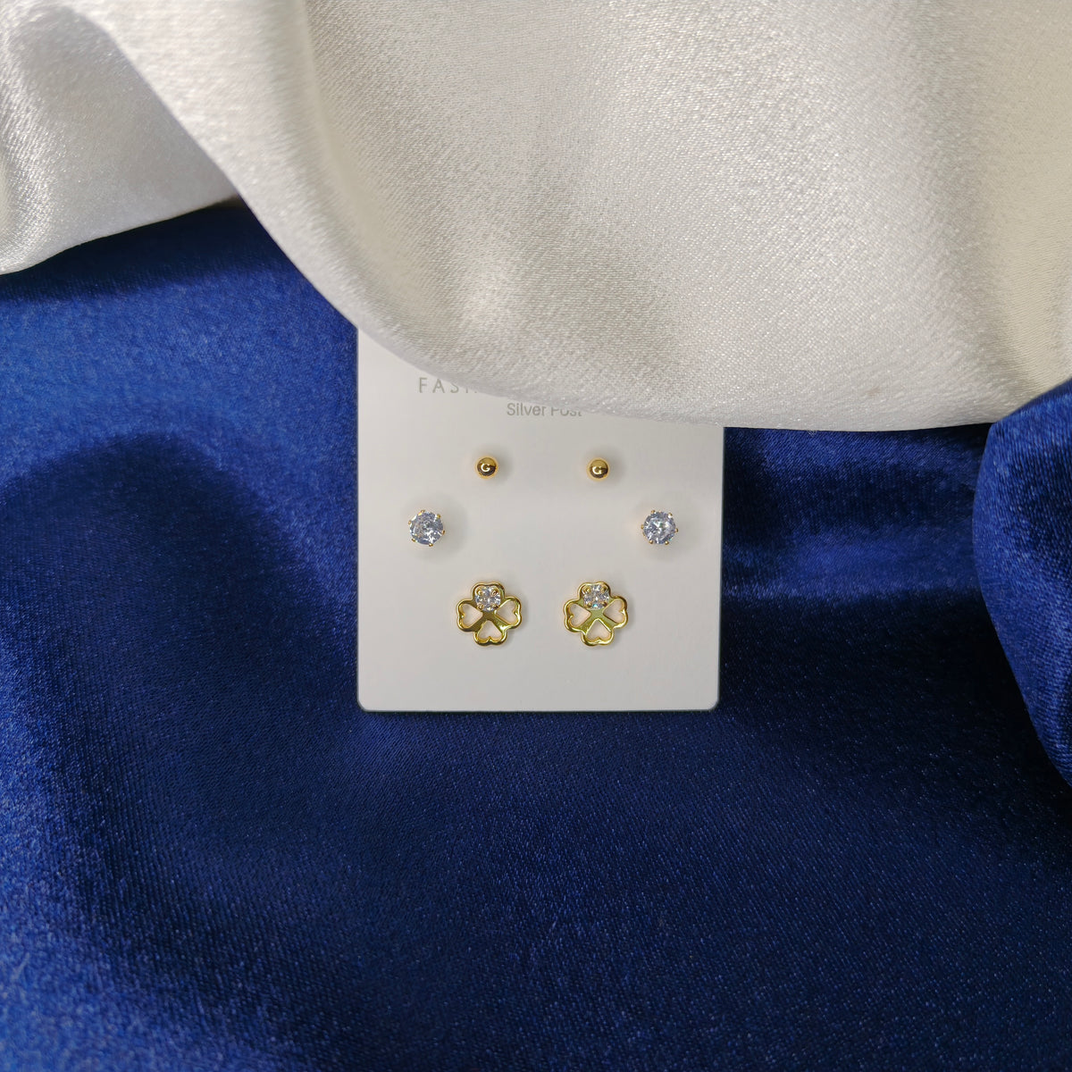DD10038-RG-Earring Alloy Rose Gold-DD10038