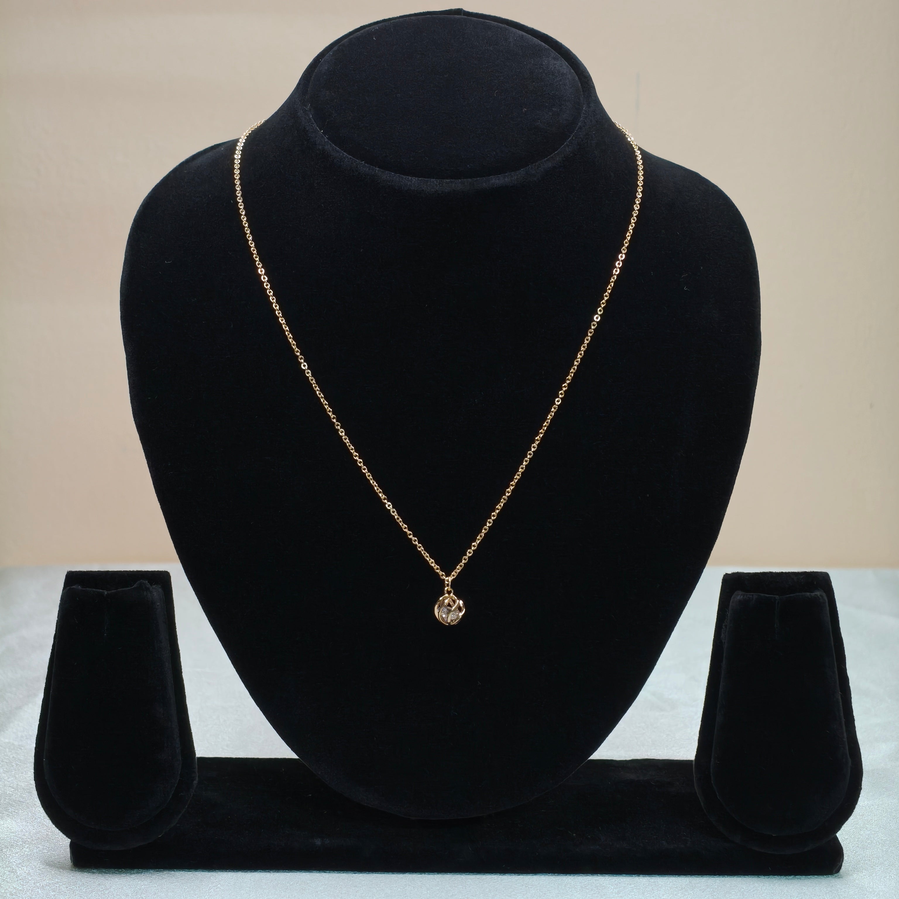 DD10050-Necklace Alloy Rose Gold
