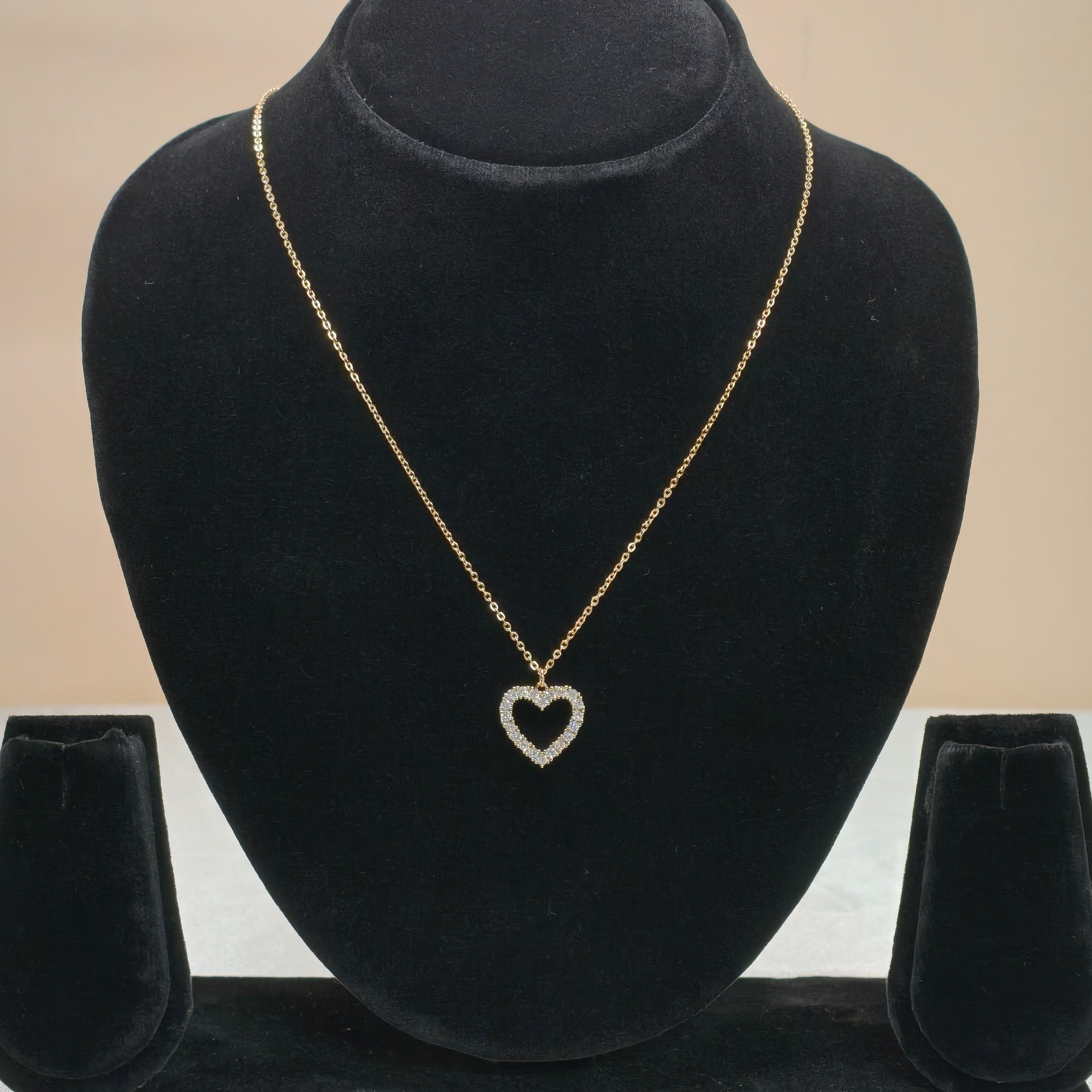 DD10051-Necklace Alloy Rose Gold