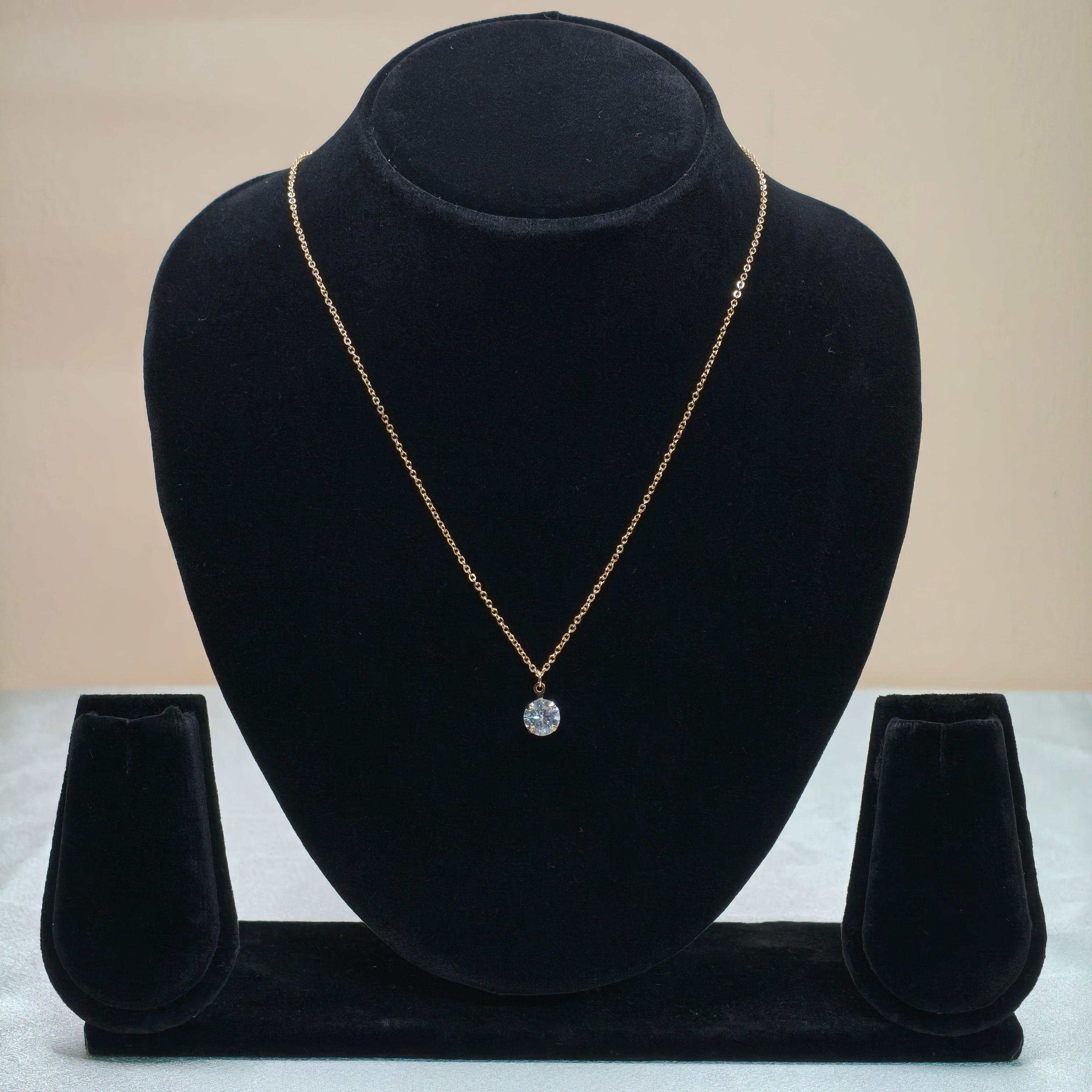 DD10053-Necklace Alloy Rose Gold