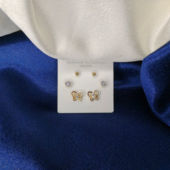 DD10056-RG-Earring Alloy Rose Gold