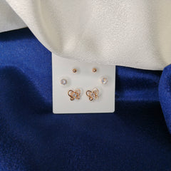 DD10056-RG-Earring Alloy Rose Gold