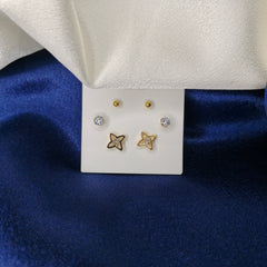 DD10058-RG-Earring Alloy Rose Gold
