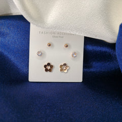 DD10059-RG-Earring Alloy Rose Gold