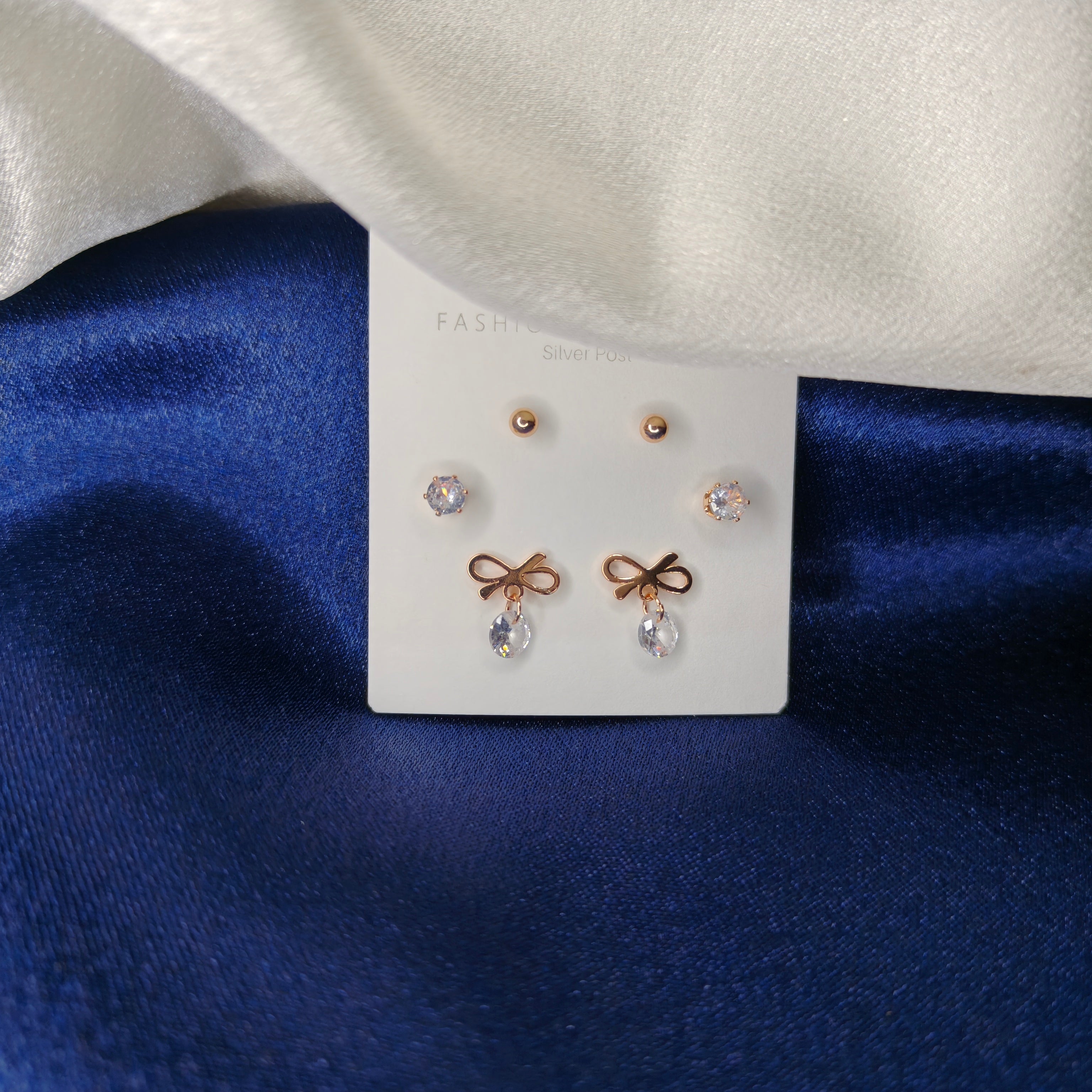 DD10061-RG-Earring Alloy Rose Gold