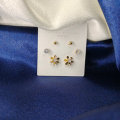 DD10062-RG-Earring Alloy Rose Gold
