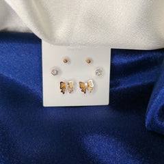DD10064-RG-Earring Alloy Rose Gold