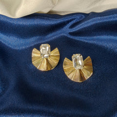 DD10065-Earring Alloy Gold