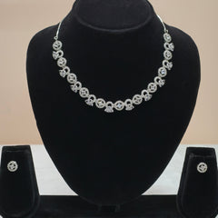 Crystal Link Necklace Set-DD10008